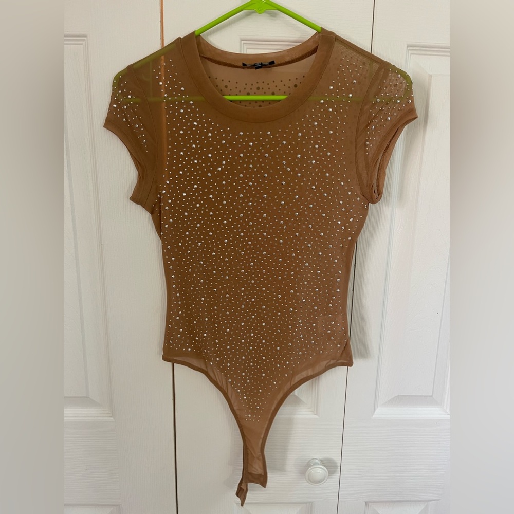 Bedazzled body suit
